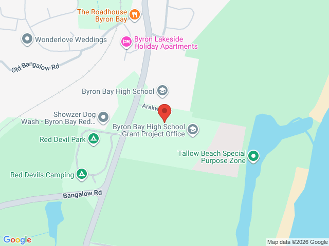 Map showing event location