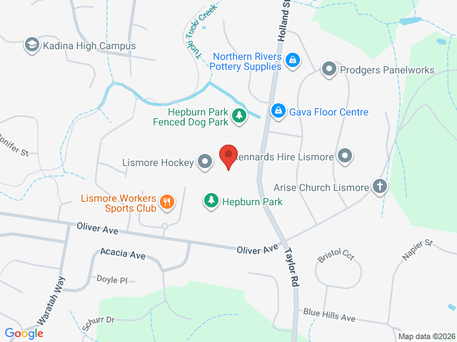 Map showing event location